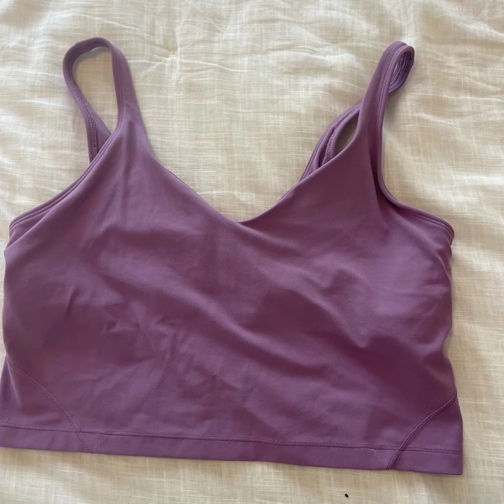 lululemon athletica Purple Tank Top - Picture 1 of 3